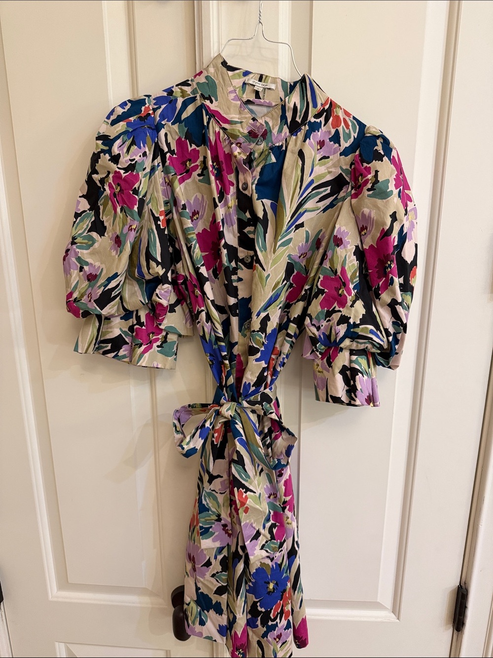 Tyler Boe Floral Wrap Dress Size S